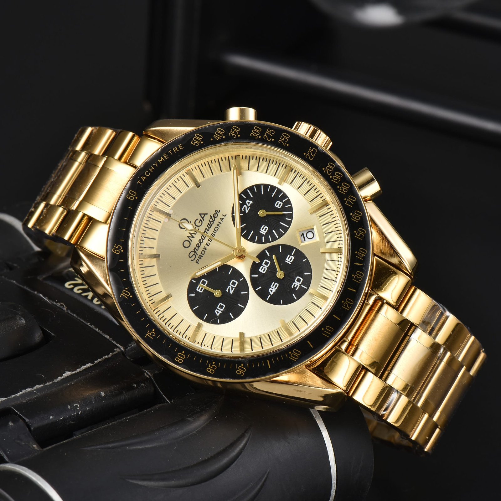 RELOJ LUJO ORO